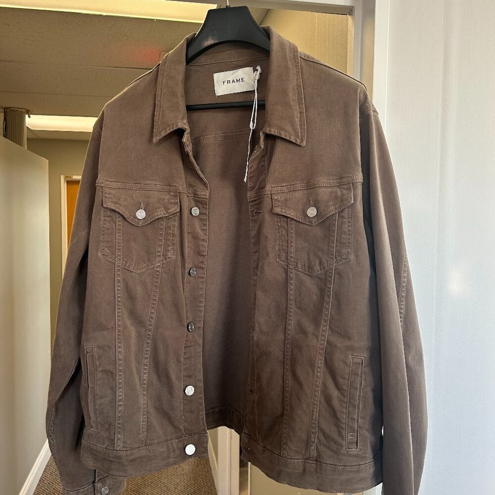 FRAME Heritage Jacket – Brown – Size XXL